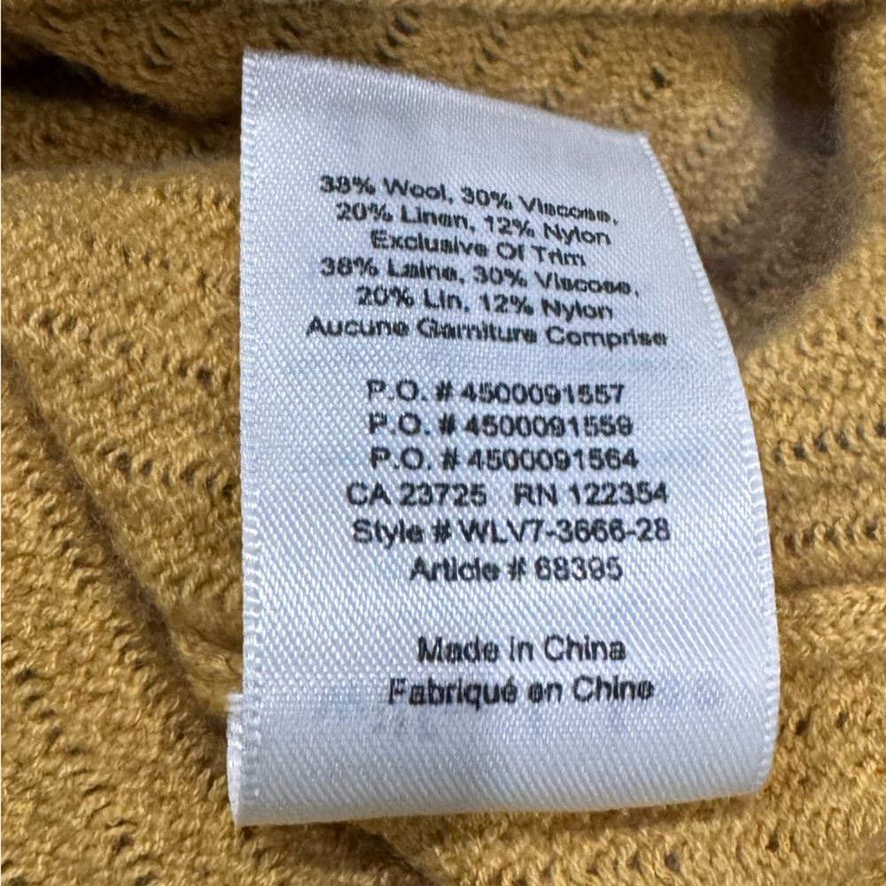Wilfred Golden Ribbed Sweater - Picture 6 of 8